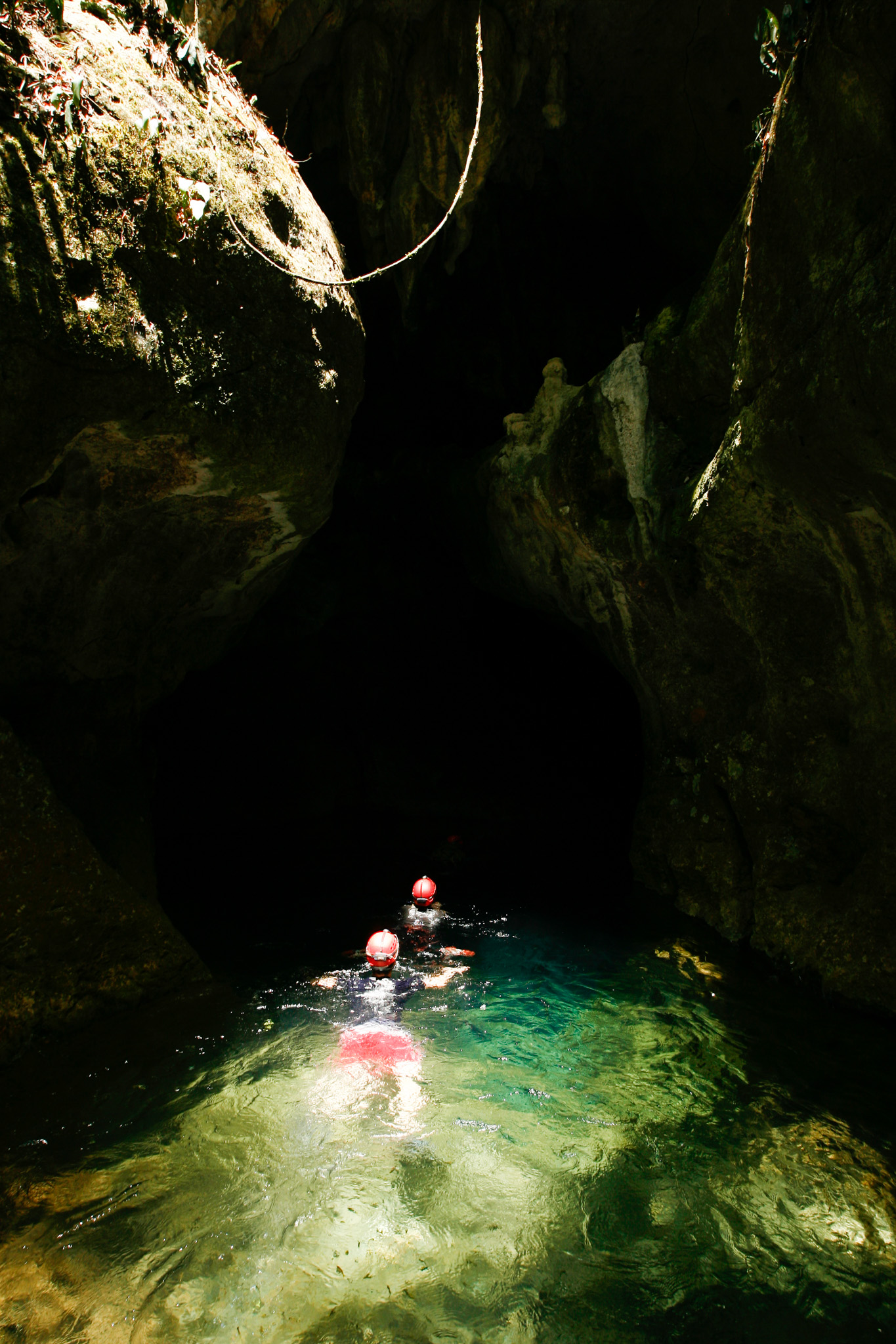 Actun Tunichil Muknal cave with PACZ Tours of San Ygnacio, Belize Thursday April 16, 2009.