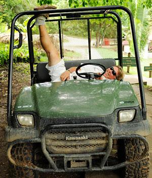 Our Story 22 chaacreek belize story bought 2seater mule